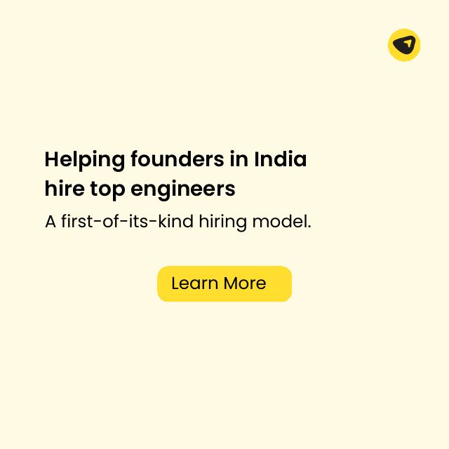 Slide 6: Helping founders in India hire top engineers