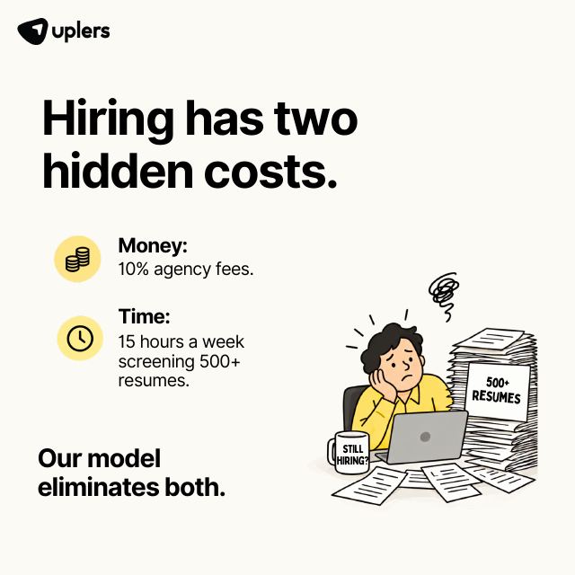 Slide 2: Hiring has two hidden costs